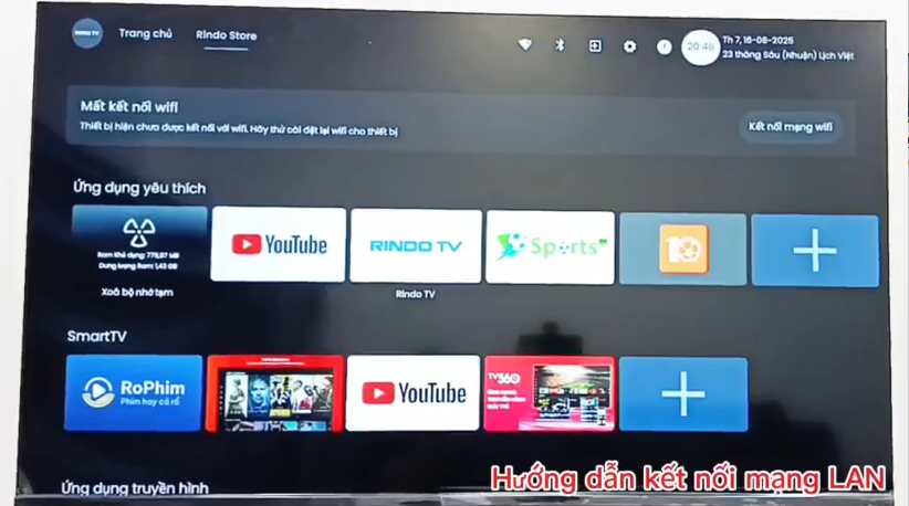 Hướng dẫn kết nối mạng LAN