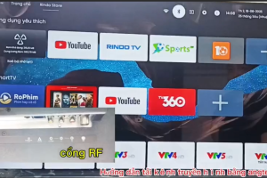 Hướng dẫn tải kênh DVB-T2 ăngten