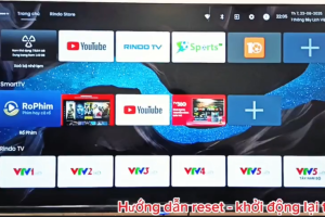 Hướng dẫn reset – cập nhật tivi